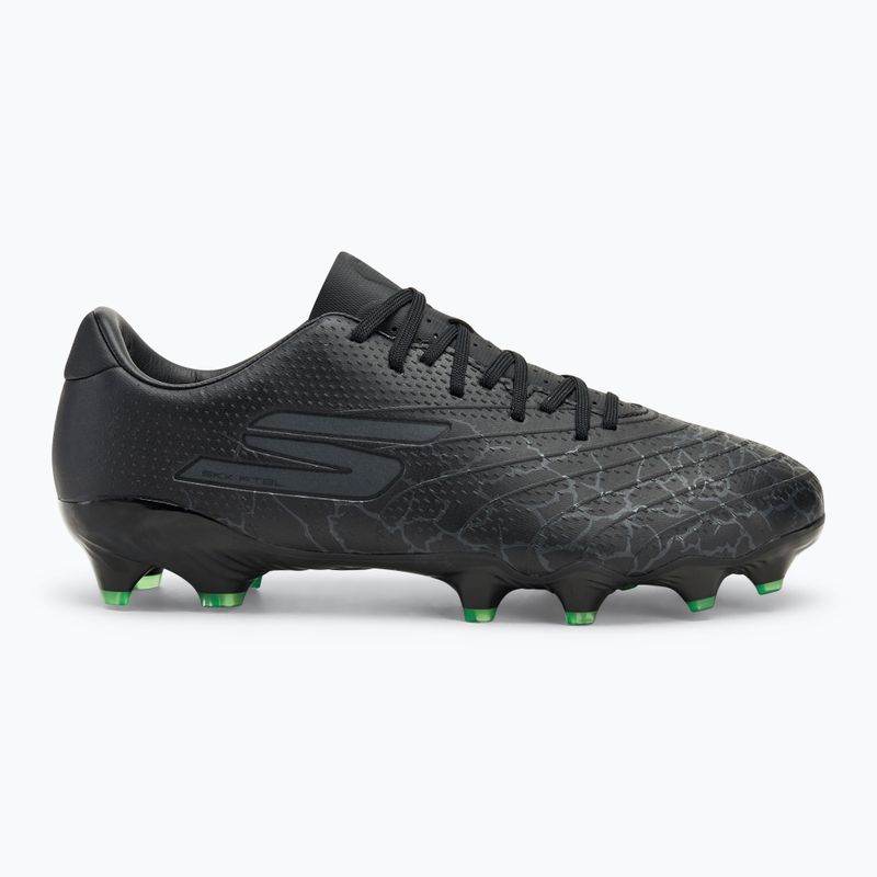 Men's Skechers SKX Academy Gold 1.5 FG black/silver football boots 2