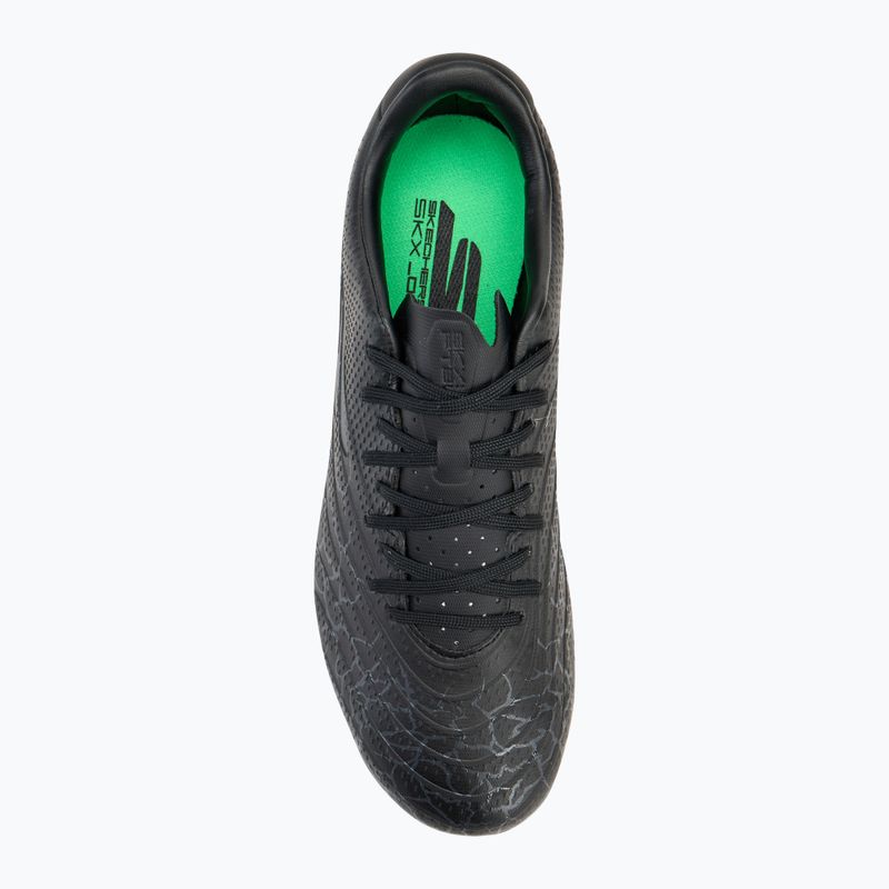 Men's Skechers SKX Academy Gold 1.5 FG black/silver football boots 5