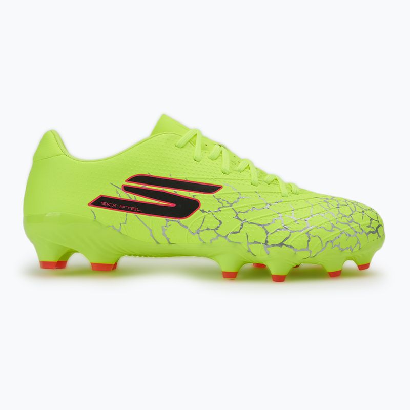 Men's Skechers SKX Academy Gold 1.5 FG football boots yellow/black 2