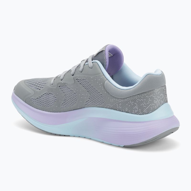 Women's SKECHERS Go Walk Max Walker Vea gray/aqua shoes 3
