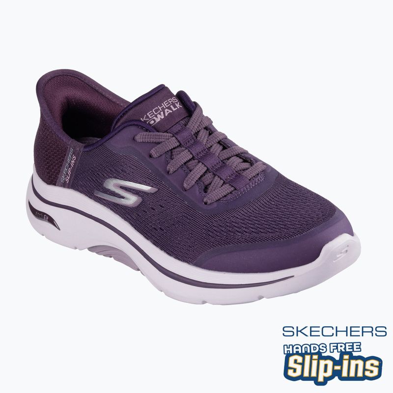 SKECHERS women's shoes Go Walk Arch Fit 2.0 Valencia purple 15