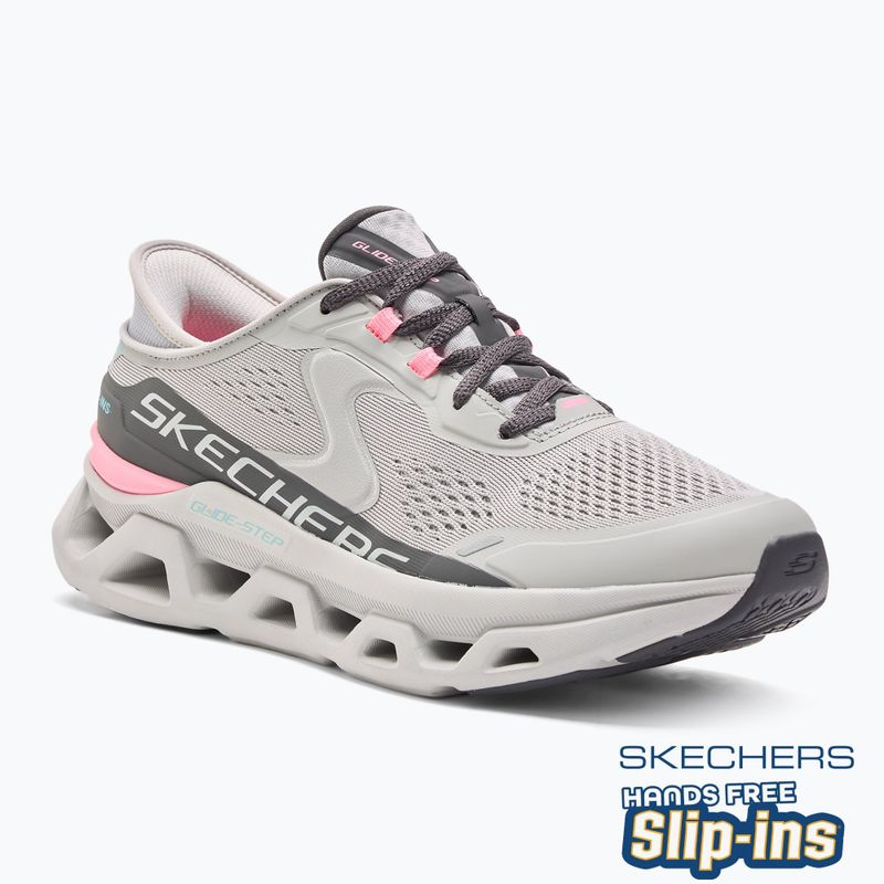 SKECHERS Glide Step Altus women's shoes gray/pink
