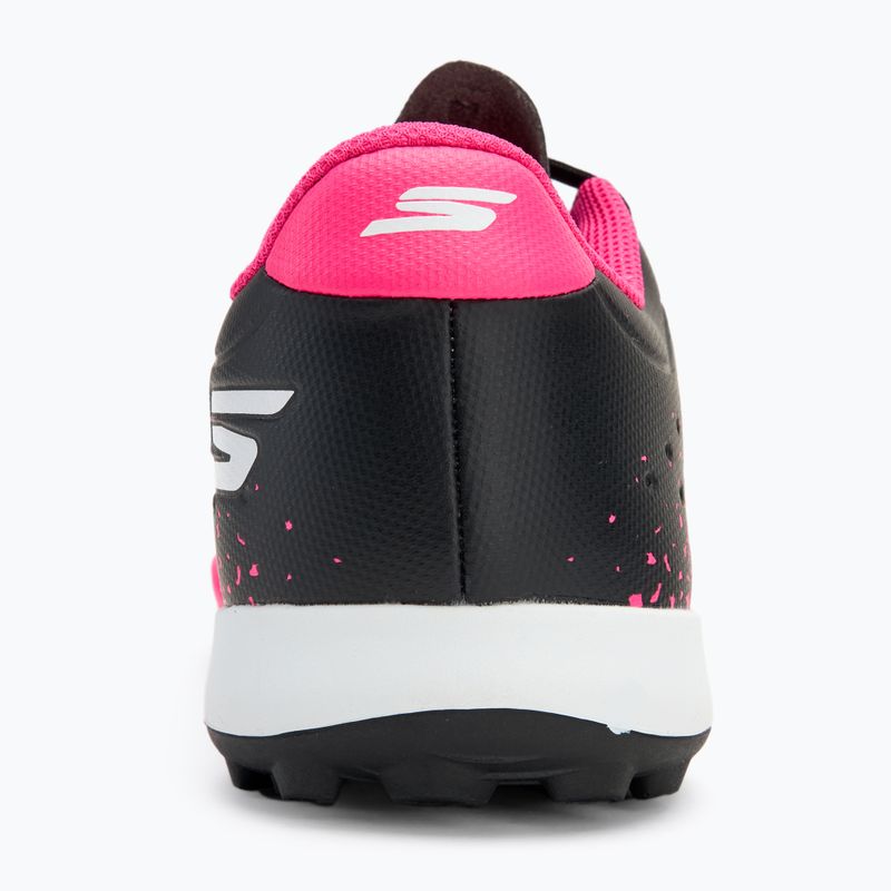 Skechers Razor Gold 1.5 TF children's football boots black/pink 6