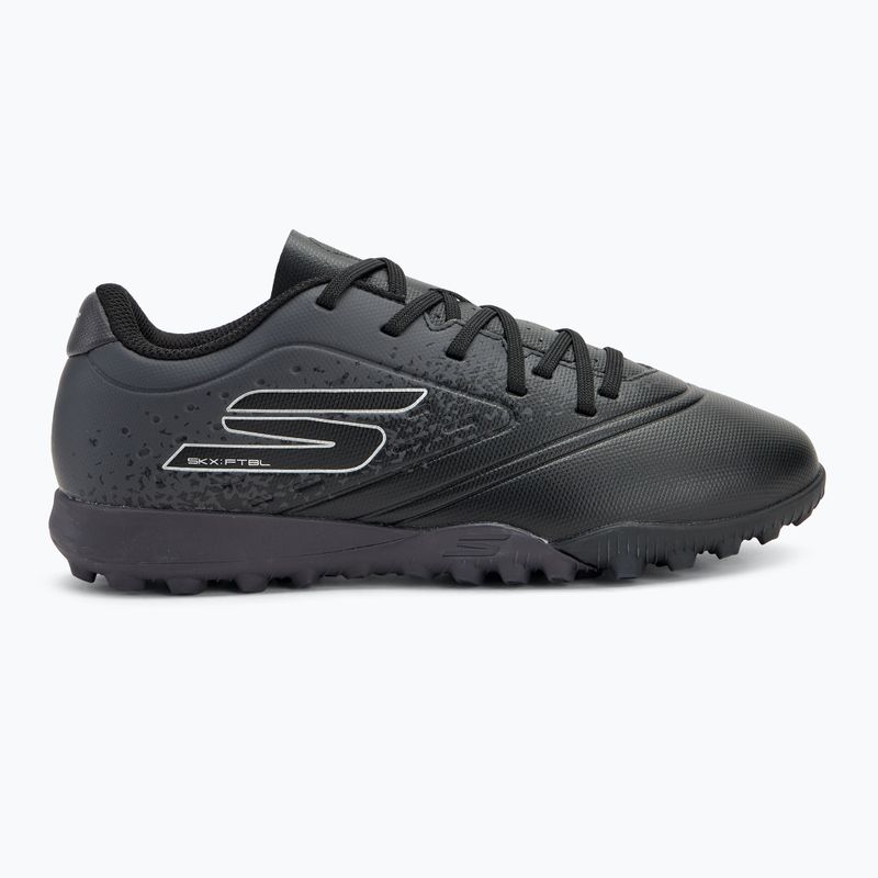 Skechers Razor Gold 1.5 TF black/silver children's football boots 2