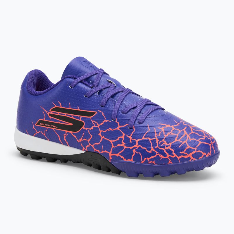 Skechers SKX Gold 1.5 TF children's football boots purple