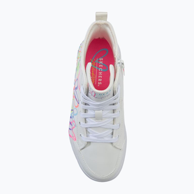 SKECHERS Hyperlift Love Daze white/multicolor children's shoes 5