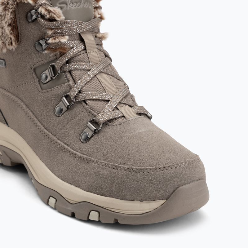 Women's shoes Skechers Trego Snow Worries mushroom 7