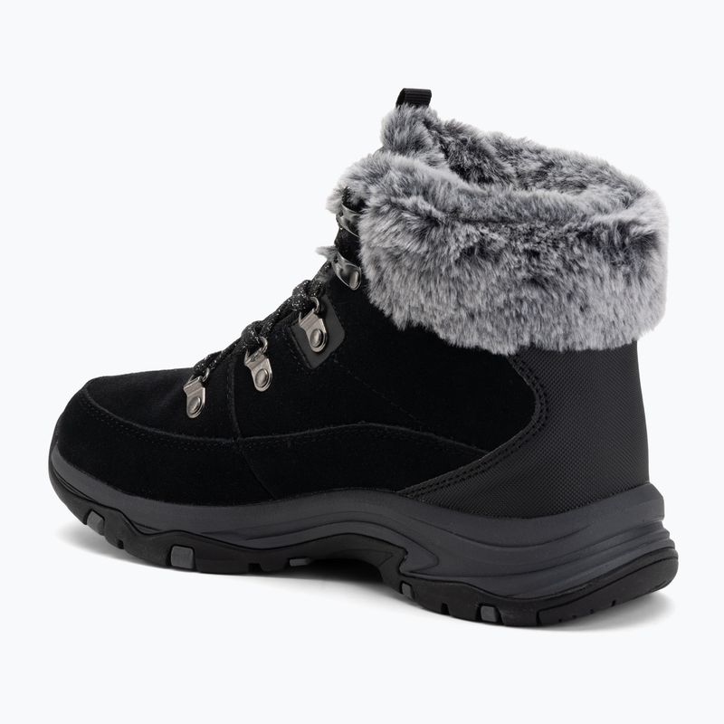 Women's shoes Skechers Trego Snow Worries black 3
