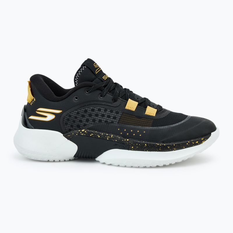 SKECHERS SKX Resagrip men's basketball shoes black/gold 2