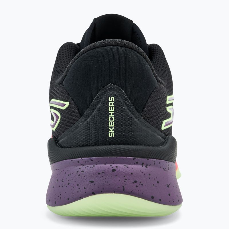 SKECHERS SKX Nexus men's basketball shoes black/purple/pink 6