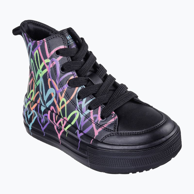 SKECHERS Hyperlift Love Daze children's shoes black/multicolor 8