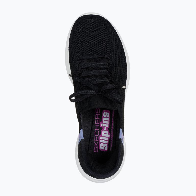 Women's SKECHERS Ultra Flex 3.0 Elevated Motion black/white shoes 10