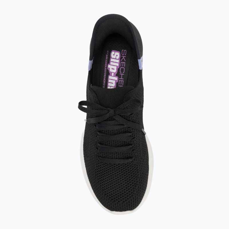 Women's SKECHERS Ultra Flex 3.0 Elevated Motion black/white shoes 5