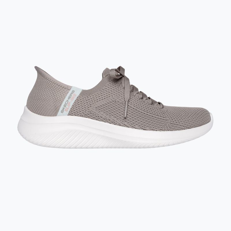 Women's SKECHERS Ultra Flex 3.0 Elevated Motion brown shoes 9
