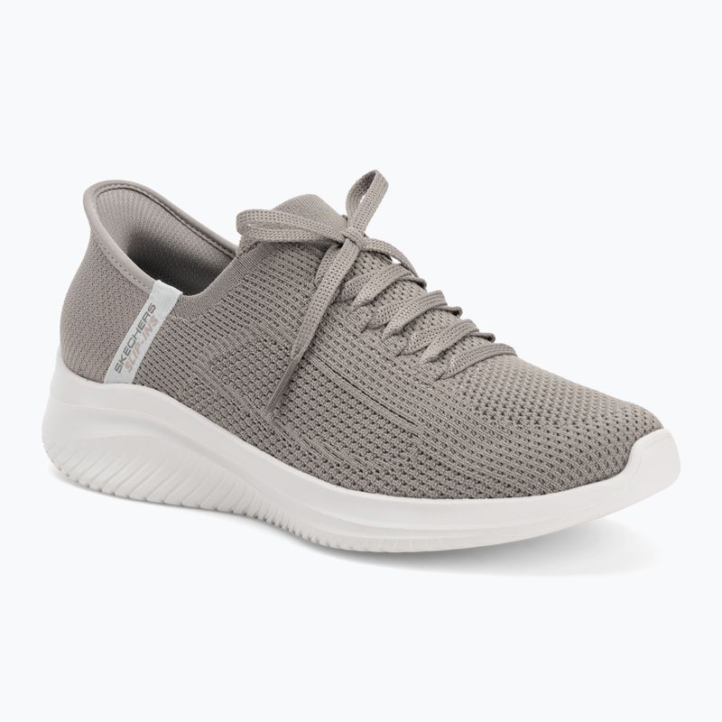 Women's SKECHERS Ultra Flex 3.0 Elevated Motion brown shoes
