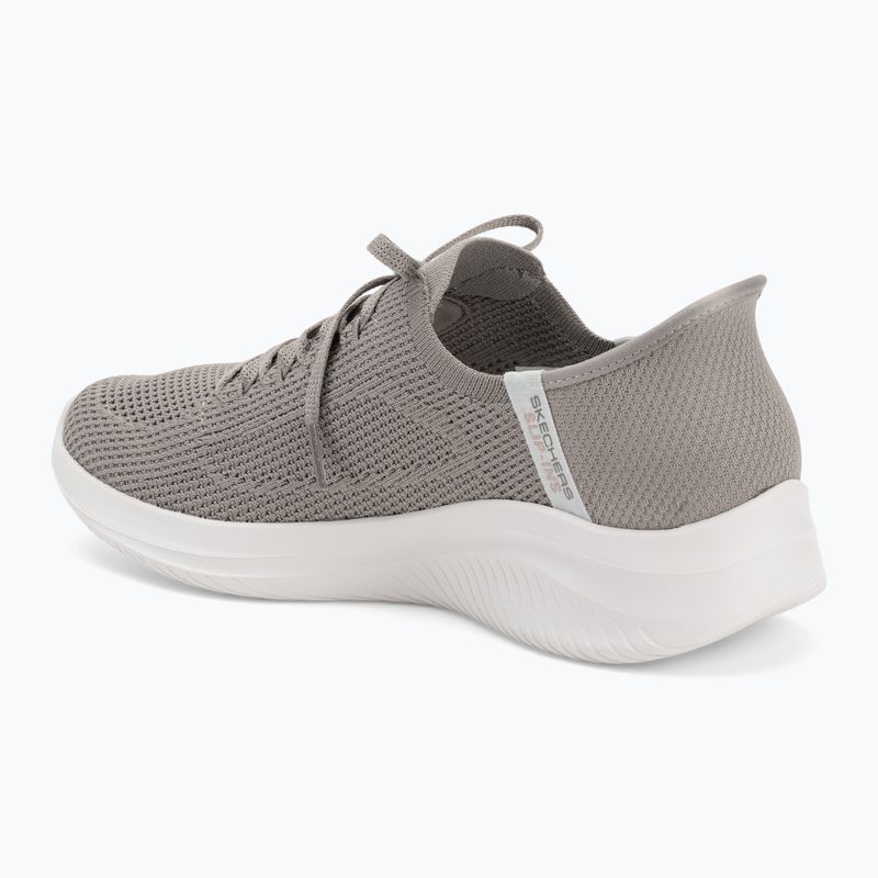 Women's SKECHERS Ultra Flex 3.0 Elevated Motion brown shoes 3