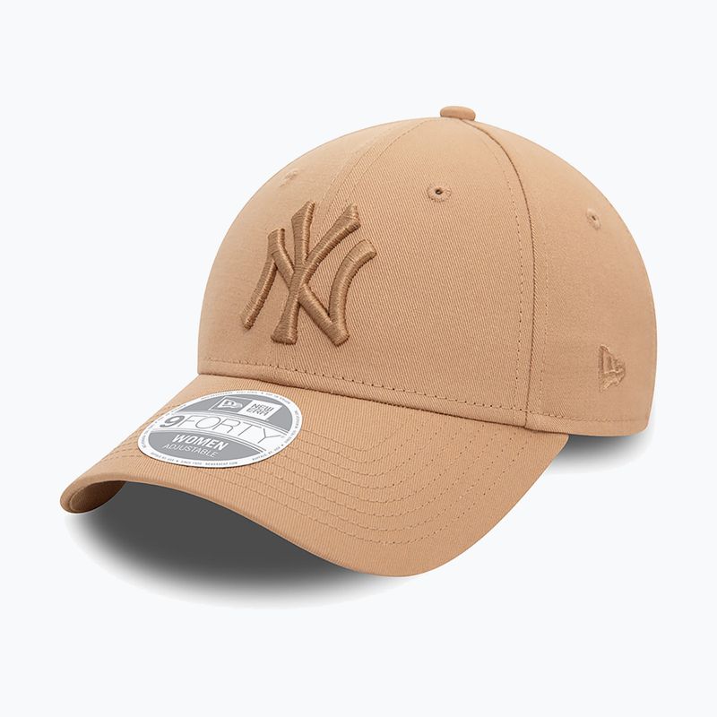 Women's baseball cap New Era Wmns Le 940 Nyy med beige 2