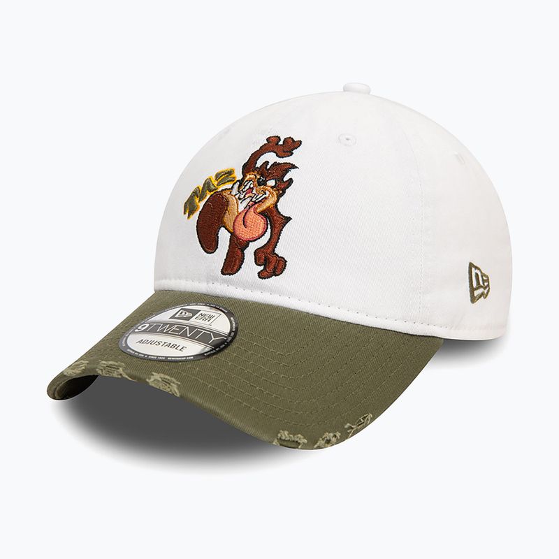 New Era Wb Washed 920 Taz white baseball cap 2