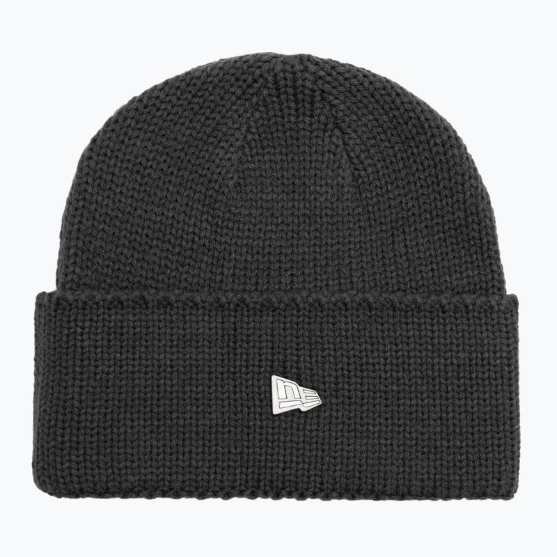 New Era Ne Wide Beanie winter hat dark grey