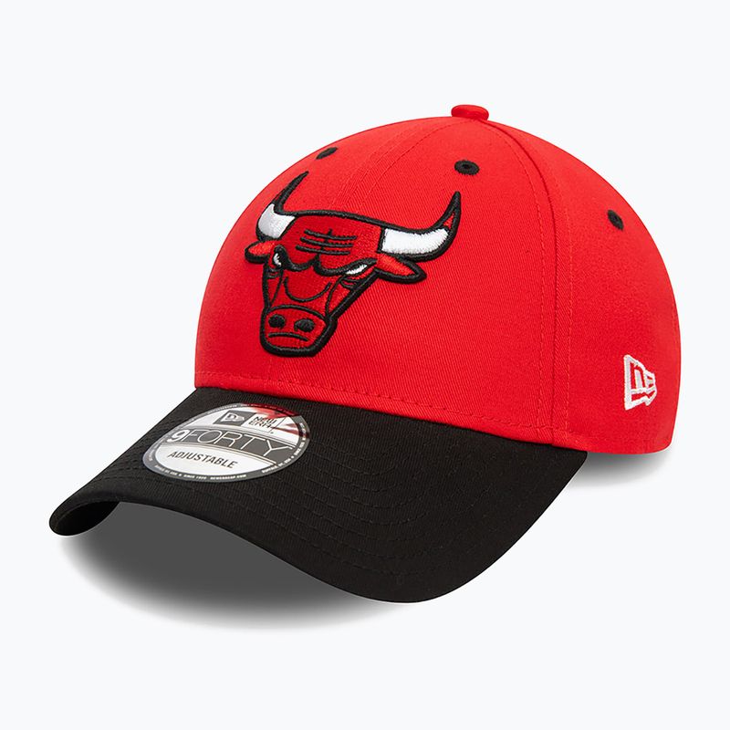 New Era Side Patch baseball cap 940 Bulls red 2