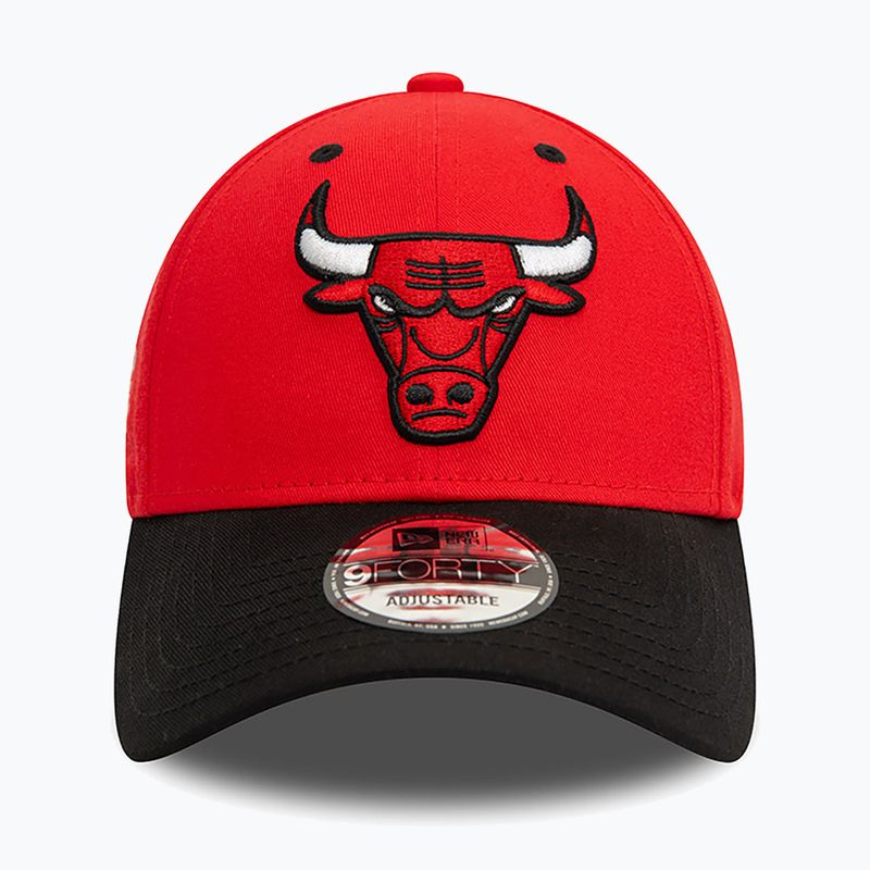 New Era Side Patch baseball cap 940 Bulls red 4