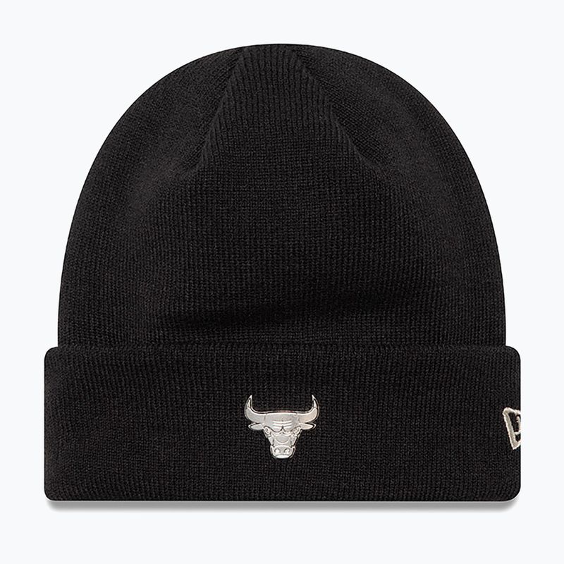 New Era Metallic Beanie Bulls winter cap black