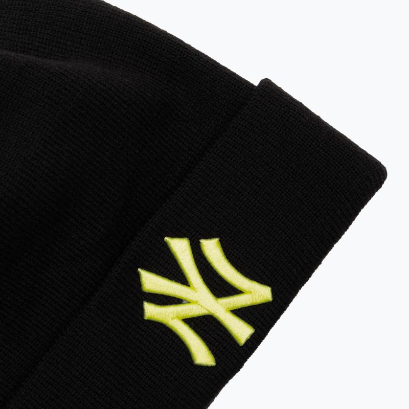 New Era Le Beanie Nyy winter cap black 3