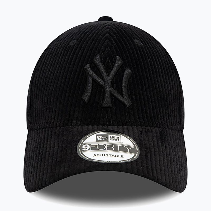 New Era Cord 940 Nyy black baseball cap 3