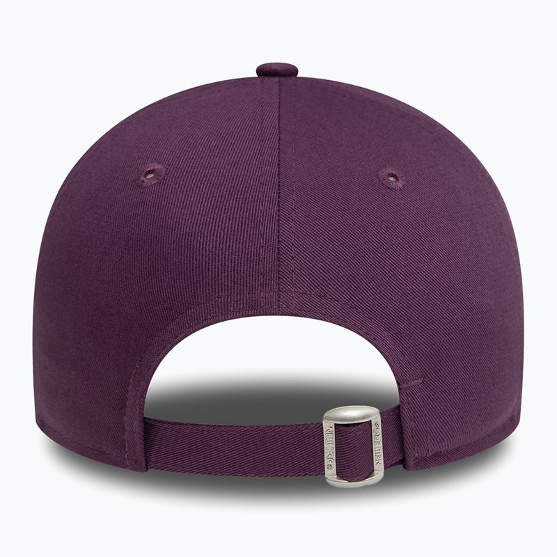 Women's New Era Metallic 9FORTY New York Yankees baseball cap dark purple 4