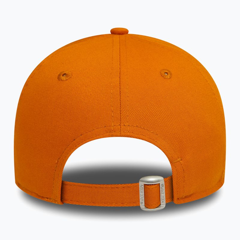 Women's New Era League Essential 9FORTY New York Yankees orange baseball cap 3