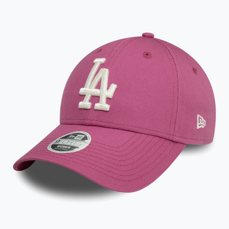 Women's New Era League Essential 9FORTY Los Angeles Dodgers baseball cap purple 2