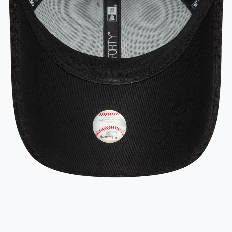 Women's New Era Borg 9FORTY New York Yankees baseball cap black 5
