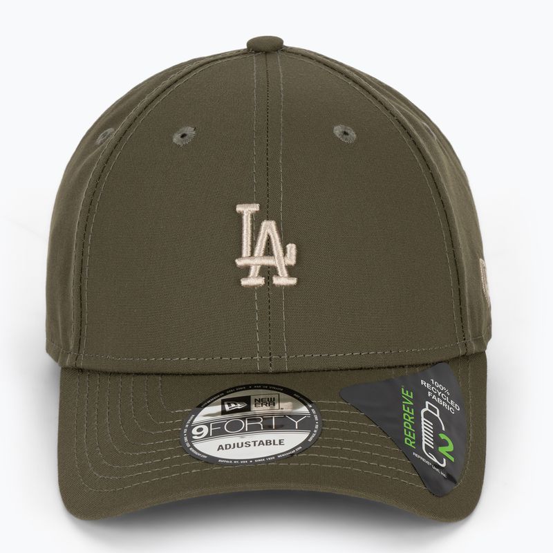 New Era Repreve Mini Logo 9FORTY Los Angeles Dodgers green baseball cap 2