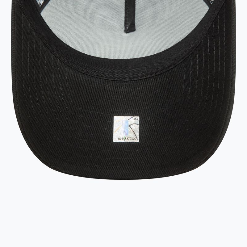New Era Metallic Patch Eframe 9FORTY Chicago Bulls baseball cap black 5