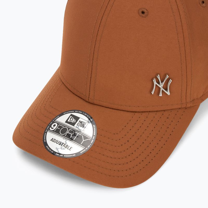 New Era Flawless 9FORTY New York Yankees brown baseball cap 3