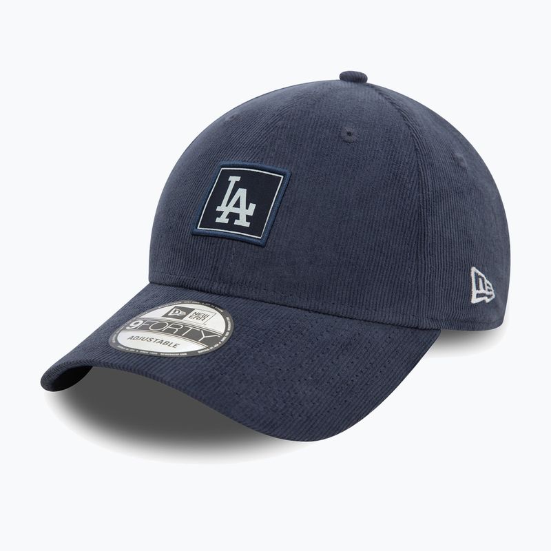 New Era Cord Patch 9FORTY Los Angeles Dodgers dark blue baseball cap 2