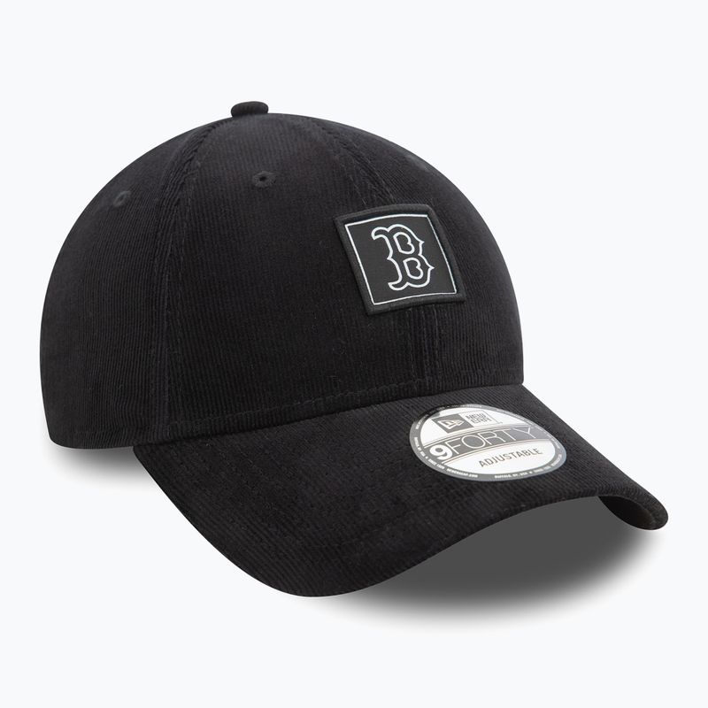 New Era Cord Patch 9FORTY Boston Red Sox baseball cap black