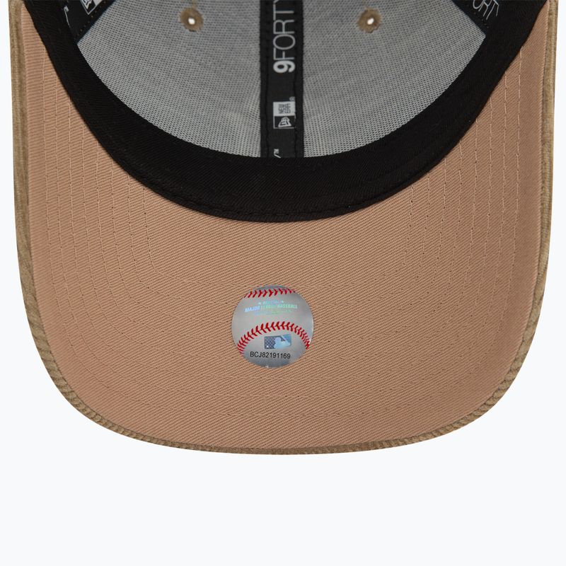 New Era Cord 9FORTY New York Yankees baseball cap beige 5