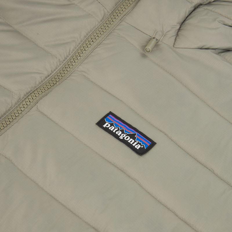 Women's winter jacket Patagonia Recycled Down Sweater Parka river rock green 3