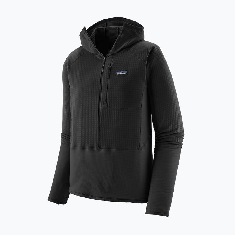 Men's Patagonia R1 Hybrid Pullover Softshell Jacket black 6