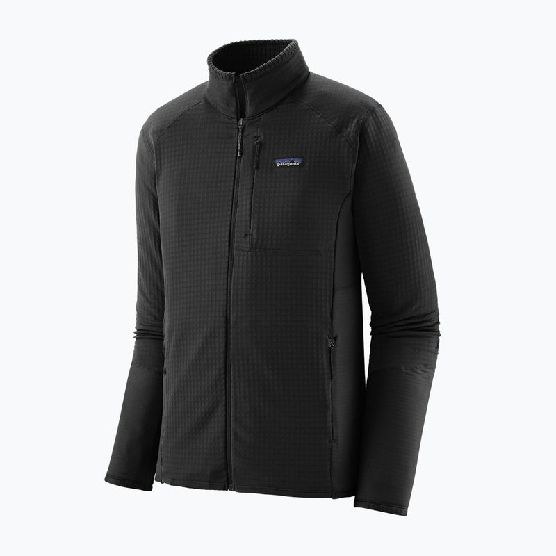 Men's Patagonia R1 Hybrid fleece sweatshirt black 3