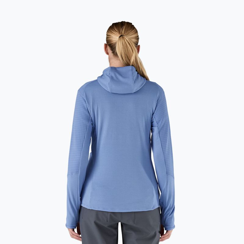 Women's softshell jacket Patagonia R1 Hybrid Pullover Hoody abundant blue 6