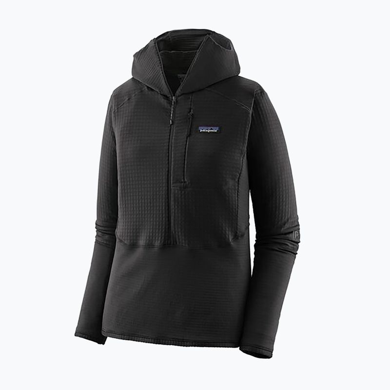 Women's softshell jacket Patagonia R1 Hybrid Pullover Hoody black 3