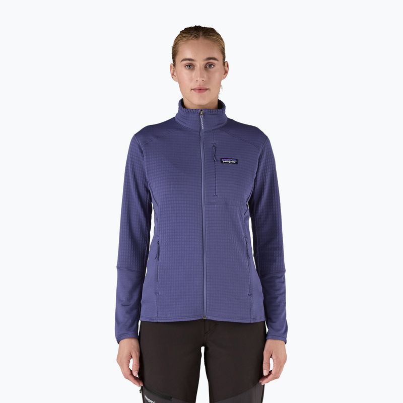 Women's softshell jacket Patagonia R1 Hybrid solstice purple