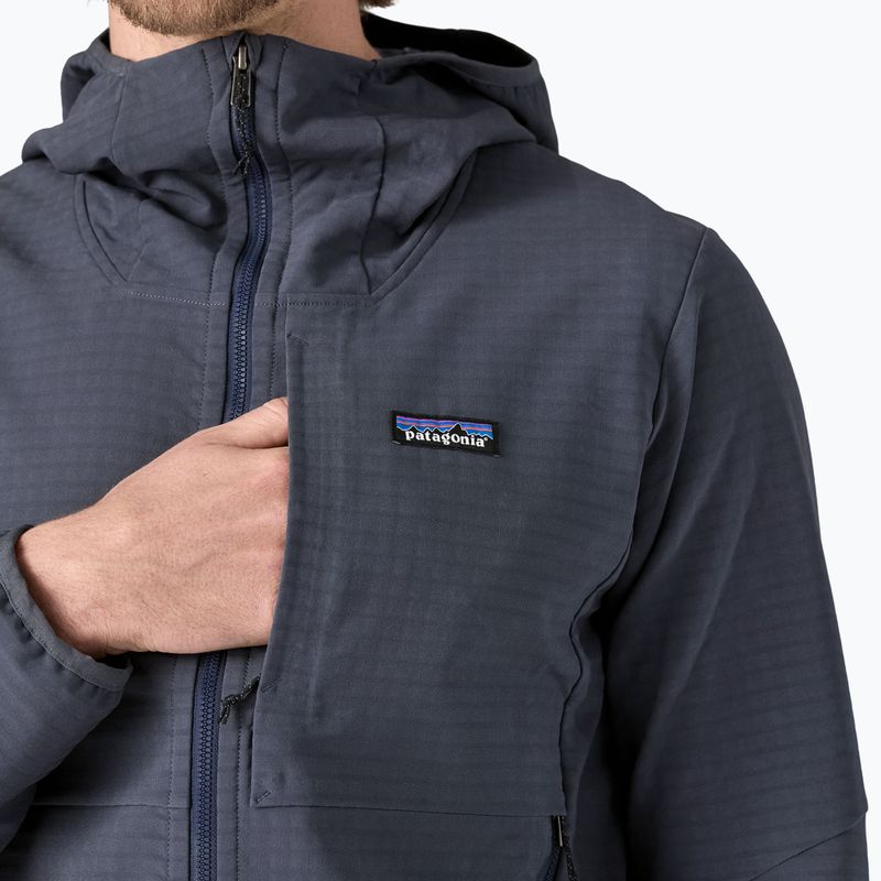 Men's Patagonia R1 TechFace Sweatshirt smolder blue 12