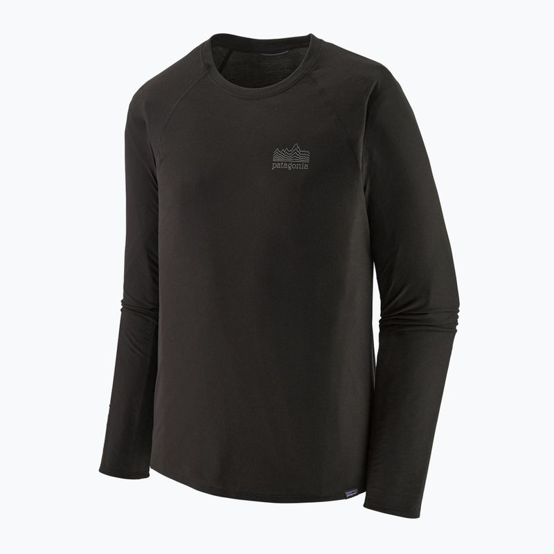 Men's Patagonia Capilene Cool Trail Graphic longsleeve stencil/black