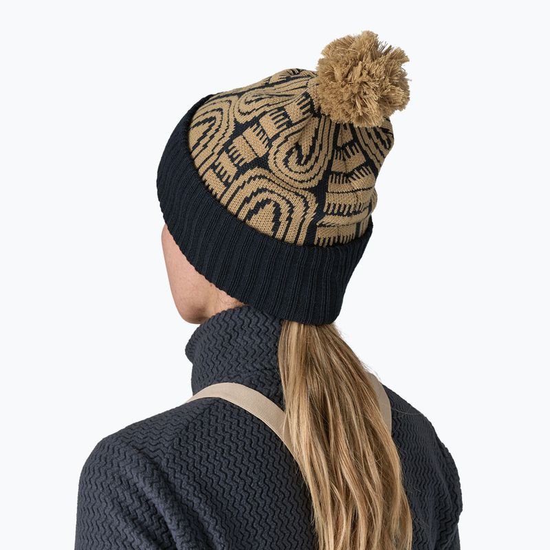 Winter hat Patagonia Powder Town flow: sunken blue 3