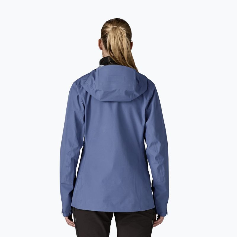 Women's rain jacket Patagonia Triolet current blue 2