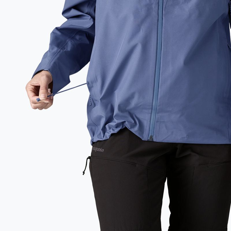 Women's rain jacket Patagonia Triolet current blue 4