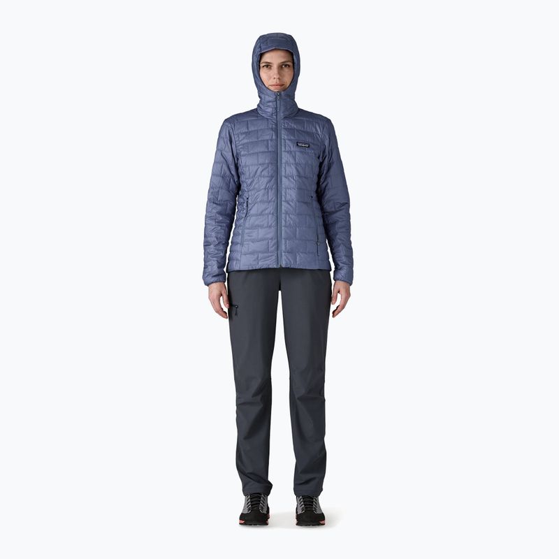Women's down jacket Patagonia Nano Puff Hoody current blue 2
